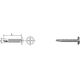 UN WKRĘT SAMOWIERTNY MONTAŻOWY 4.2*19MM RAL 9002