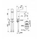 4522-815-34 / KFA / MALAGA / ΜΠΑΤΑΡΙΑ ΝΙΠΤΗΡΑ ΕΠΙΤΡΑΠΕΖΙΑ, ΜΕ ΑΠΟΧΕΤΕΥΣΗ CLICK CLACK, PVD ΒΟΥΡΤΣΙΣΜΕΝΟ ΡΟΖ ΧΡΥΣΟ /