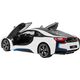 Rastar BMW i8 białe RASTAR model 1:14 Zdalnie sterowane auto + pilot 2,4 GHz