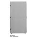 INTELLINET 48,3 cm 19 ίντσες Serverschrank Premium Line 36 HE 1767x800x1000mm ΥxΠxΒ Flatpack Φορτίο 2000kg μαύρο