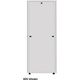 INTELLINET 48,3 cm 19 ιντσών Serverschrank Basic Line 36 HE 1766x600x1000mm ΥxΠxΒ Flatpack Φορτίο 600kg γκρι