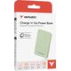 Verbatim Essential Power Bank μαγνητική ασύρματη 5000mAh πράσινη. 32226