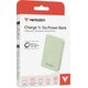 Verbatim Essential Power Bank μαγνητική ασύρματη 10000mAh πράσινο 32228