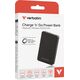 Verbatim Essential Power Bank μαγνητικός ασύρματος 10000mAh μαύρο 32227
