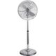 44-655# Ανεμιστήρας δαπέδου 16" 60w ασημί μεταλλικός