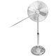44-655# Ανεμιστήρας δαπέδου 16" 60w ασημί μεταλλικός