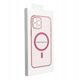 Θήκη CLEAR MAG COVER με προστασία κάμερας συμβατή με MagSafe για IPHONE 16 pink glitter