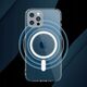Θήκη CLEAR MAG COVER με προστασία κάμερας συμβατή με MagSafe για IPHONE 16 Plus ροζ glitter
