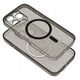 Θήκη CLEAR MAG COVER με προστασία κάμερας συμβατή με MagSafe για IPHONE 15 Pro Max black glitter