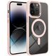Θήκη COLOR EDGE MAG COVER συμβατή με MagSafe για IPHONE 11 ροζ