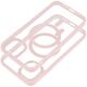 Θήκη COLOR EDGE MAG COVER συμβατή με MagSafe για IPHONE 11 ροζ