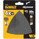 dewalt γυαλόχαρτο 93 x 93 mm (5 τεμ.) κόκκοι 80