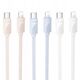 Καλώδιο USB C σε Lightning HOCO PD 27W 1 m X114 ροζ