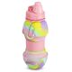 Πτυσσόμενο μπουκάλι σιλικόνης NC4102 700ML ΡΟΖ Nils