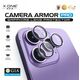 Ζαφειρένιο γυαλί X-One για φακό κάμερας Camera Armor Pro - για iPhone 16e (SE 4 2025)