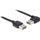 Kabel USB Delock USB-A - 5 m Czarny (83467)