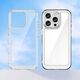 Θήκη Outer Space Case για iPhone 16e με ελαστικό πλαίσιο - διαφανές