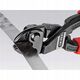 KNIPEX CoBolt, Κόφτης μπουλονιών, 5.2 mm, Χάλυβας χρωμίου-βαναδίου, Πλαστικό, Μπλε, Κόκκινο, 62 mm
