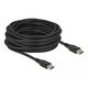 Καλώδιο DeLOCK Active DisplayPort 8K 60 Hz 10 m, 10 m, DisplayPort, DisplayPort, Αρσενικό, Αρσενικό, 7680 x 4320 pixels