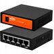 Wi-Tek WI-SG105 μη διαχειριζόμενος Gigabit Ethernet (10/100/1000) Μαύρο, Πορτοκαλί