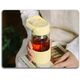 Γυάλινο μπουκάλι με ενσωματωμένο φίλτρο 300ml, μοντέλο DG42, χρώμα Mellow Yellow