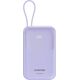 CANYON power bank OnPower 101 με καλώδιο 10000 mAh PD22.5W Μωβ