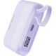 CANYON power bank OnPower 101 με καλώδιο 10000 mAh PD22.5W Μωβ