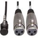 Hosa - Kabel TRS R 3.5mm - 2 x XLRf 0.6m