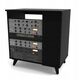 GLORIOUS Modular Side Rack Μαύρο