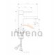 Invena bateria umywalkowa Glamour, chrom BU-02-001-V