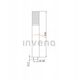Invena κεφαλή ντους 1f Siros, μαύρο AS-80-004-M