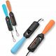 YAXO Βάση για Joy-Con BASEBALL SET για NS/NS2 Inferno Orange&Hydro Blue