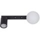 Φωτιστικό τοίχου TK Lighting Vox 10148 1x10W GU10 1x6W G9 μαύρο/λευκό