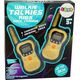 LeanToys Zestaw Walkie Talkies Krótkofalówki Dla Dzieci Żółte 2 Szt.