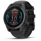 Έξυπνο ρολόι Garmin Αθλητικό ρολόι GARMIN Fenix E, 47mm Amoled, Slate Gray Steel/Black