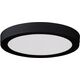 Φωτιστικό οροφής LED EGLO IDUN-E, 24 W, 2400 lm, 4000 K, μαύρο, O30 x 3.4 cm
