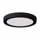 Φωτιστικό οροφής LED EGLO IDUN-E, 24 W, 2400 lm, 4000 K, μαύρο, O30 x 3.4 cm