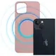 Etui 3MK Hardy MagSilicone do Apple iPhone 15 różowy
