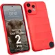 Pancerne etui Bizon Case Tur do Nothing CMF Phone 2 Pro czerwone