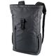 TROIKA Roll Top Rucksack TROIKA BLACK ROLL TOP