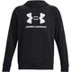 Φούτερ με κουκούλα Under Armour Rival Fleece Logo Hoodie - μαύρο/λευκό