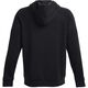 Φούτερ με κουκούλα Under Armour Rival Fleece Logo Hoodie - μαύρο/λευκό