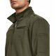 Φούτερ με φερμουάρ 1/2 Under Armour Tac Rival Job Fleece - marine green/marine green