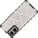Hurtel Honeycomb etui pancerny pokrowiec z żelową ramką Oppo A76 / Oppo A36 / Realme 9i przezroczysty