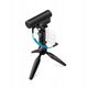 Sennheiser MKE 400 MOBILE KIT - Πυκνωτικό μικρόφωνο, υπερκαρδιοειδές, εξοπλισμένο με φίλτρο χαμηλής διέλευσης με τρίποδο Manfrotto