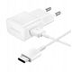 Φορτιστής τοίχου SAMSUNG EP-TA200EWE USB-A 15W με καλώδιο EP-DR140AWE USB-A - USB-C (OOB Bulk - εναλλακτική συσκευασία) - λευκός