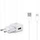 Φορτιστής τοίχου SAMSUNG EP-TA200EWE USB-A 15W με καλώδιο EP-DR140AWE USB-A - USB-C (OOB Bulk - εναλλακτική συσκευασία) - λευκός