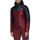 Γυναικείο μπουφάν adidas TERREX Techrock Year-Round Down Hooded Jkt - κόκκινο/μαύρο