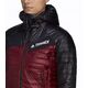 Γυναικείο μπουφάν adidas TERREX Techrock Year-Round Down Hooded Jkt - κόκκινο/μαύρο