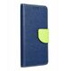 Θήκη FANCY Book για MOTOROLA MOTO G75 μπλε-λαχανί